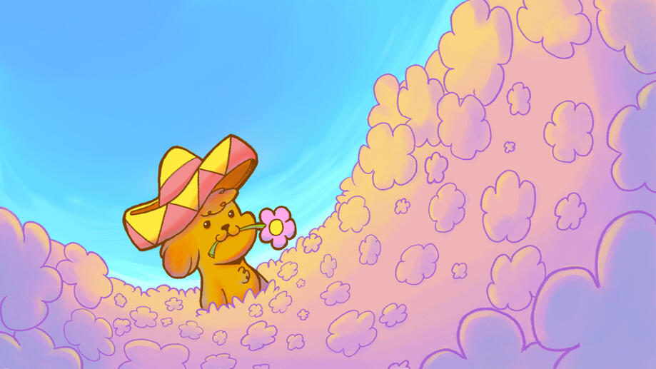 Commissioned banner art work