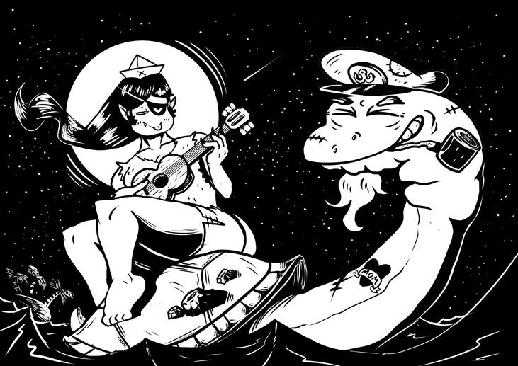 Original Black and white work