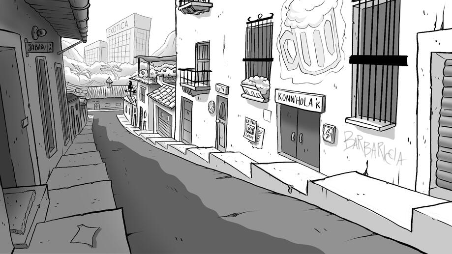 Concept art for a personal project