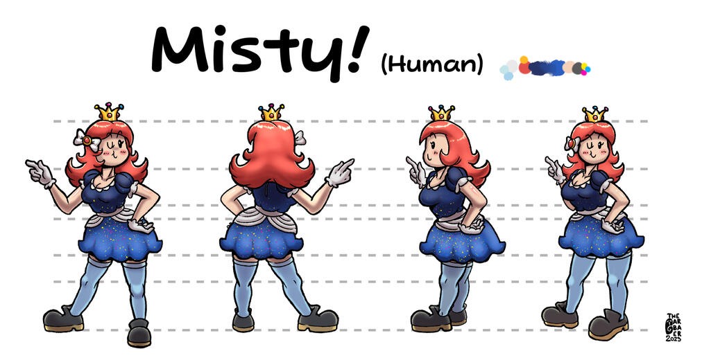 Human version of the previous character