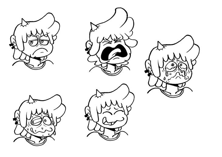 Dede&#39;s expressions for a college project