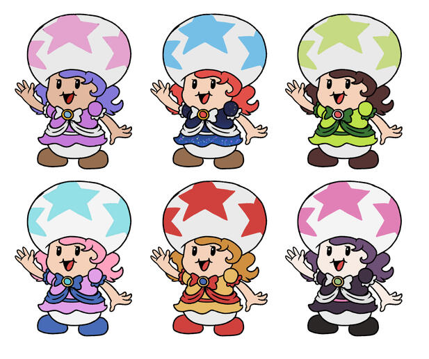 Alternate colors for the Mario Bros fan character