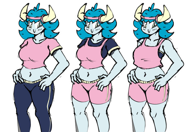 Alternative outfits for Morticia